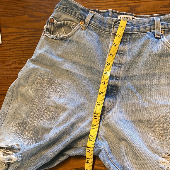 Re/Done crop Levi’s 31 - Picture 5 of 13